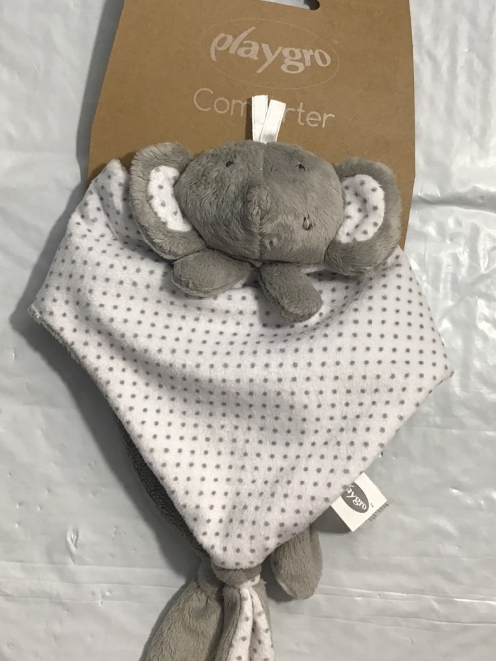 Playgro Elephant Baby Security Blanket